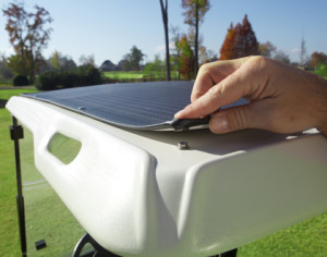 solar powered golf cart charger